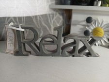 NEW Decorative Grey RELAX