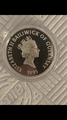 1995 guernsey silver proof - £5,