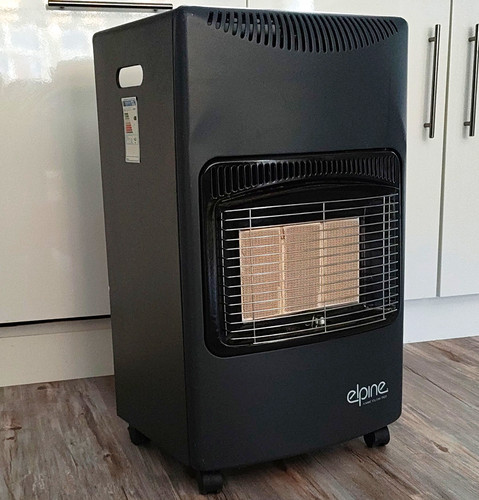 Elpine 2kw gas heater - heater, 31022c