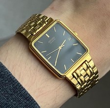 Seiko Tank Men's Vintage Gold