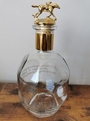Blantons bourbon whiskey empty - blantons,