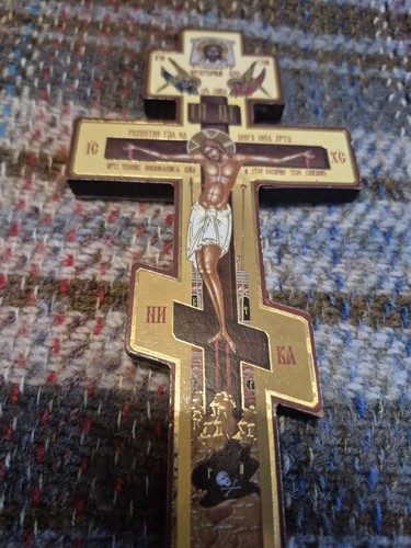 Orthodox icon wall cross - orthodox,