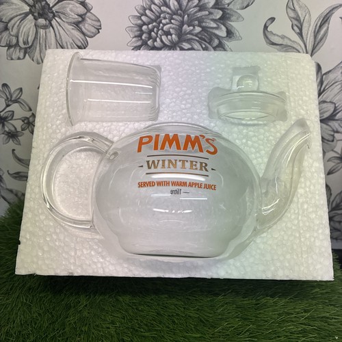 Pimm winter glass teapot - winter,