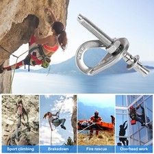 Heavy Duty Rock Climbing Bolt Hanger Wall Anchor For Carabiner High Quality  UK