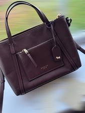 Radley London Portman Small Zipper Satchel Leather Cross Body Bag