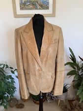 Zara Distressed Vintage Camel