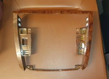 2002 VAUXHALL OPEL OMEGA SALOON GENUINE WOOD EFFECT RADIO SURROUND TRIM 24413313