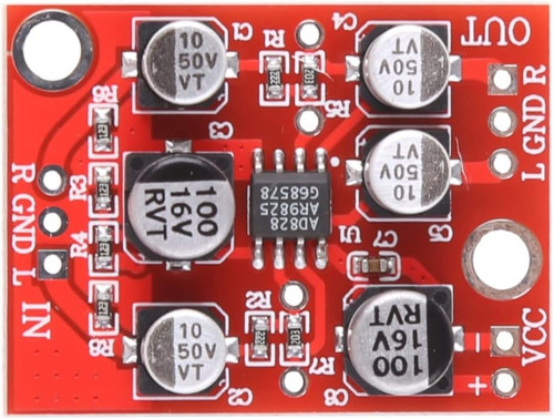 15v 12v ad828 op amp - dc, 5v-15v