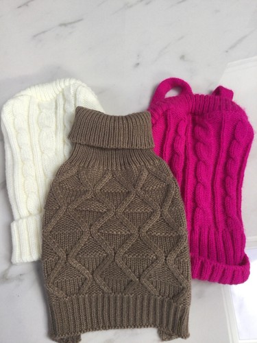 Dog puppy jumpers - bundle, of