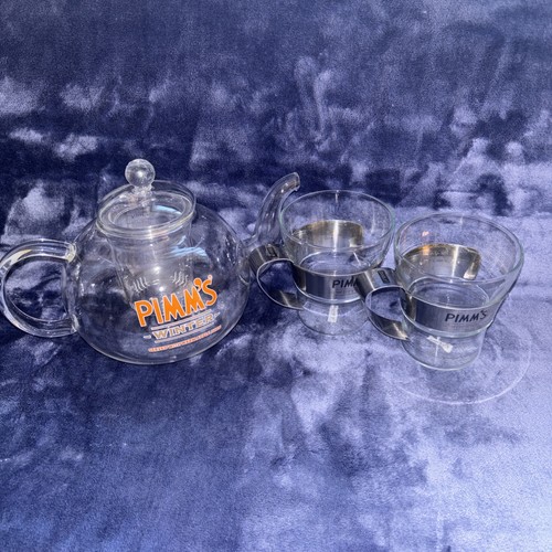 Pimm winter glass teapot - pimm’s,