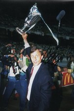 Johan Cruyff Hand Signed 12x8 Inch Autograph Inc COA Barcelona Fc