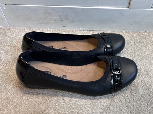 Clarks black leather - clarks,