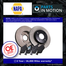 2x Vented Brake Discs and Pads