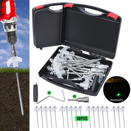21x tent pegs screw hard - tent,