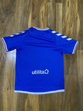 Hummel Glasgow Rangers 2019-20 Years Home Shirt Boys Size XL Blue Short Sleeve
