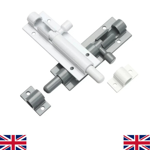 Slide bolt bathroom toilet - slide,