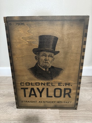 Taylor wooden box - e.h,