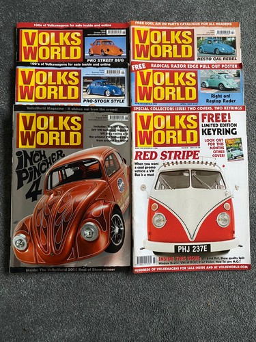 Volks world magazines vw - world, x6