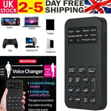 12 Sound Changer Modes Voice