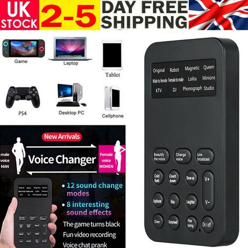 Sound changer modes voice - 12,