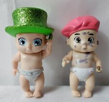 Headstart Baby Secrets Pair, Mini Artist Painter & Itzy Glitzy, Collectible VGC