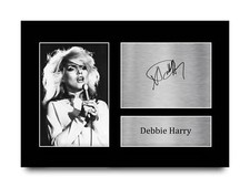 Debbie Harry Signed Pre