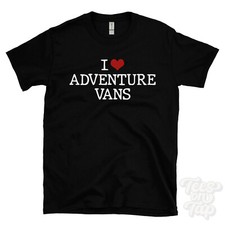 I LOVE ADVENTURE VANS T-SHIRT