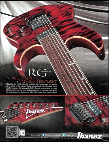 Ibanez premium treatment - ibanez, rg
