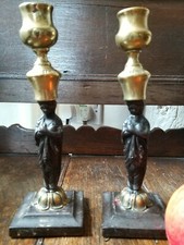 A Rare Regency Pair Of Figural