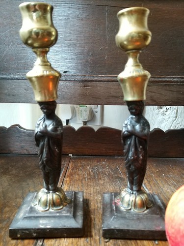 Rare regency pair figural - rare,