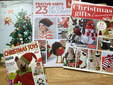 christmas knitting patterns, decorations, toys, household, accessories