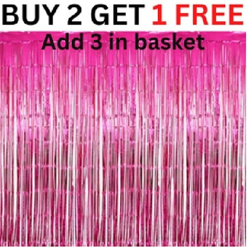Foil fringe tinsel - 2m-3m,