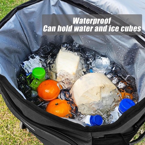 Portable cooler bag wheels - cooler,