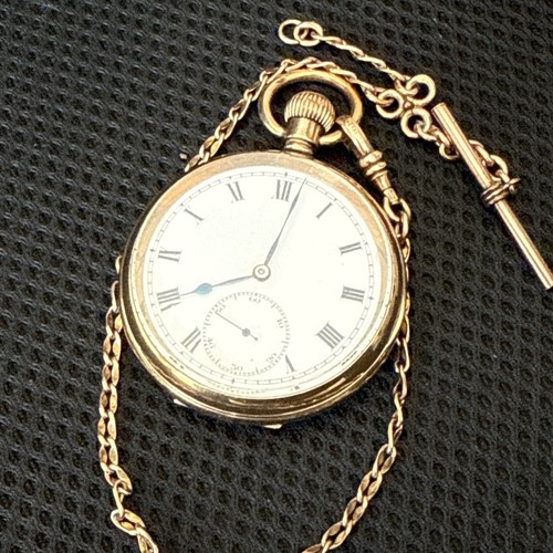Gold plated pocketwatch - plated,