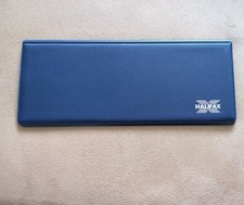 Vintage Unused Halifax Cheque Book Holder/Cover Blue. Excellent condition.