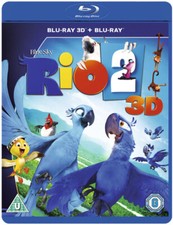 Rio 2 Blu-ray (2014) Carlos Saldanha cert U 2 discs Expertly Refurbished Product