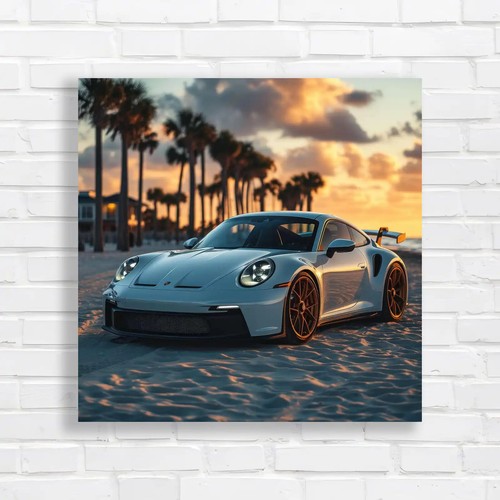 Porsche 911 turbo sunset - turbo, s