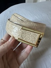 A. Testoni Men’s Crocodile