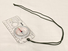 SILVA Type 4/54 Military Map Reading Compass with Lanyard  - Mils & Degrees
