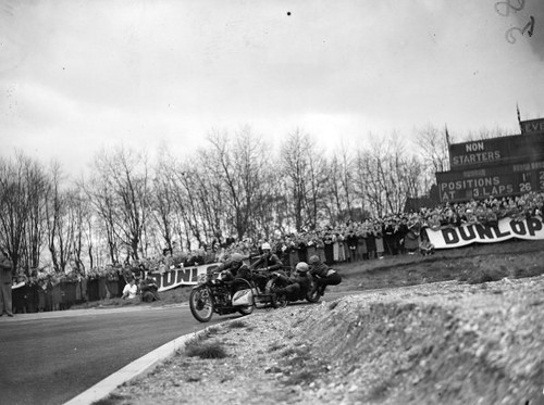 Action during the sidecar - , race