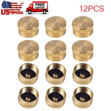 12PCS Solid Brass Propane