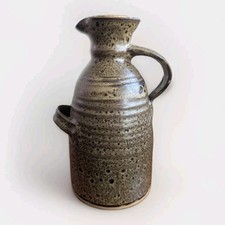 Vtg Studio Pottery 2 Handled