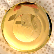 GOLD-PLATED PYX OR CIBORIUM
