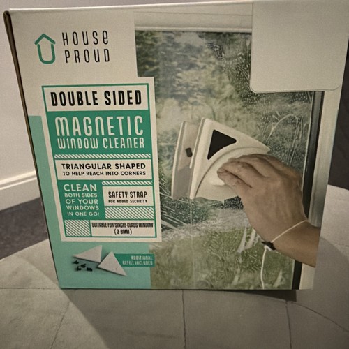 Magnetic window cleaner double - window,