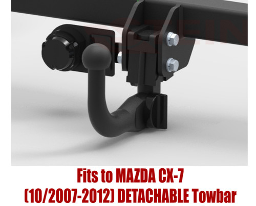 Detachable tow bar for - tow,