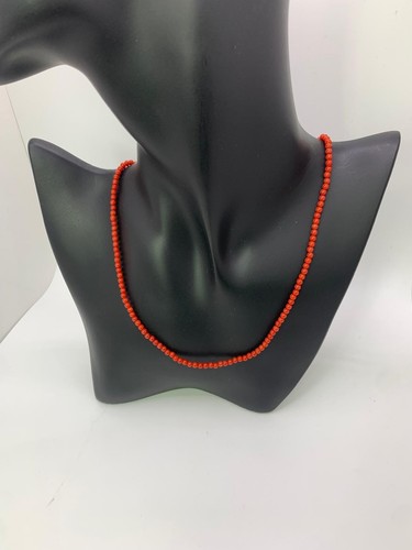 Natural italian red coral - red,