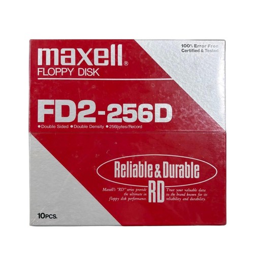 Maxell fd2 256d - maxell, 8