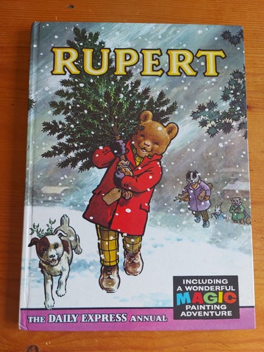 Rupert bear original - bear, 1965