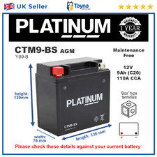 CTM9-BS PLATINUM AGM