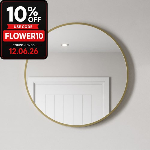 600 600mm brushed brass - x,